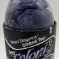 Leggs Colors Egg Sz B Lilac Sheer Toe Pantyhose Control Top 1980s