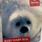 Aurora-Baby Harp Seal Plush 9" White Stuffed Animal Toy New W Tags
