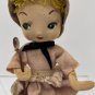 Nursery Rhyme Shelf Sitter Bo Peep Poseable 1960 Made In Japan 10â