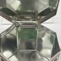 Vintage Octagon Tin Can Container Made In West Germany 8 Sided SCARCE