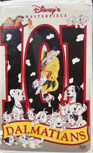 101 Dalmatians (VHS, 1999, Clamshell, Walt Disney Masterpiece)