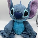 Lilo & Stitch Stitch Plush Disney Store Blue Sitting Stuffed Soft Toy 12"