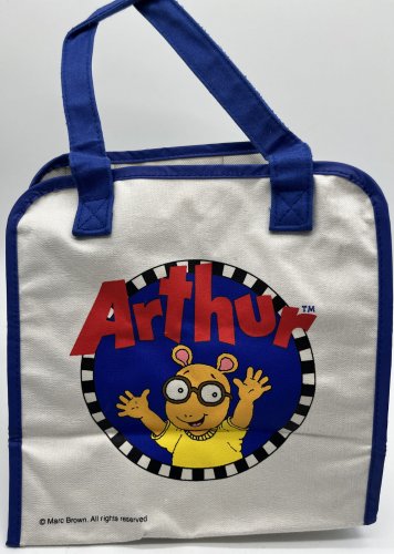 Vintage Arthur Cartoon Canvas Bag Marc Brown. Very Clean