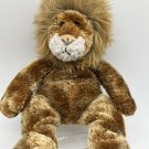 Lion Plush Sitting Stuffed Animal Toy Sitting by Sesil Toy Co. 12” Vintage Korea