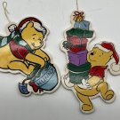 Disney Winnie the Pooh Wooden Christmas Ornaments 1996