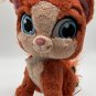Disney On Ice Treasure Orange Kitten Plush Animal Princess Ariel's Cat 9&acirc;��