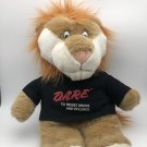 D.A.R.E. America Lion Dare Violence Education Plush Toy Large CLEAN