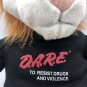 D.A.R.E. America Lion Dare Violence Education Plush Toy Large CLEAN