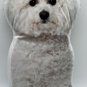 LiLiPi Dog-Shaped Accent Pillow Bichon Frise 19â Double Sided