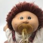 Cabbage Patch Curly Red Hair Boy Original Appalachian Art Green Signed *