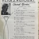 Peter J. Wilhousky CAROL OF THE BELLS CM 4604 sheet music 1936 Ukranian Carol