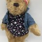 HOUSE of BLUES Herrington Bear Denim Jacket 9â TEDDY BEAR Plush SCARCE