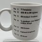 The Joy of Pigging Out The Pigger’s 7 Day Diet Mug Vintage Applause 1986