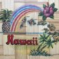 Hawaii Bamboo Pattern Souvenir Serving Tray Platter 16&acirc;��x 12 Tropical Tiki Bar