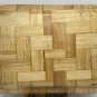 Hawaii Bamboo Pattern Souvenir Serving Tray Platter 16&acirc;��x 12 Tropical Tiki Bar