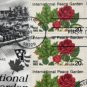 USPS First Day Cover 1982 INT PEACE GARDEN 20c Plate Block Plate Block 6 Stamps