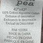 Chick Pea Muslin Stroller Baby Blanket Tropical Hibiscus Flower Pink Cotton 42&acirc;��
