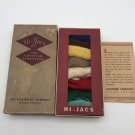 HI-JACS KING OF COASTERS MCM TERRY CLOTH KOOZIES BARWARE SET OF 8 1950s