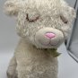 Little Blessing Lamb Sheep Cream Curly Plush Cross Green Bow 13&acirc;�� T 7&acirc;�� L Easter