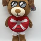 Avalanche Bay Indoor Water Park Lifeguard Plush Dog 14” Nanco Sunglasses