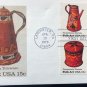 USPS Pennsylvania Toleware Folk Art Stamps (4) First Day Covers April 19, 1979