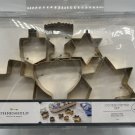 Hanukah 6pk Cookie Cutter Set Brass - Threshold™