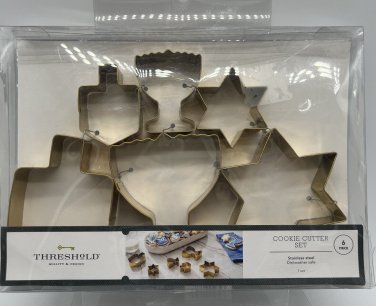 Hanukah 6pk Cookie Cutter Set Brass - Threshold&acirc;�&cent;