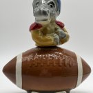 Jim Beam Choice Democrat Donkey Football Decanter Bottle Empty