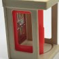 Fisher Price Little People 997 Play Village PHONE BOOTH telephone 1973