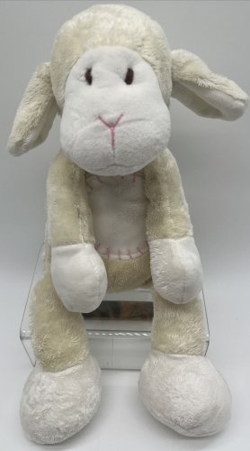 Boswell Plush Lamb Weighted Squeaker 12&acirc;�� White Beige 2006 SCARCE