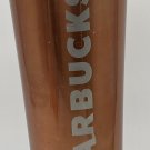Starbucks Copper Tumbler 2013 Copper with black lid