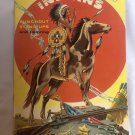 Lowe Coloring Book Indians Punchouts Stand-Ups & 1963 paper dolls unused SCARCE!