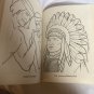 Lowe Coloring Book Indians Punchouts Stand-Ups & 1963 paper dolls unused SCARCE!