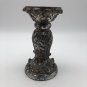Handmade Rustic Stone Metal Candleholder 7&acirc;�� Hollywood Regency Shabby Chic
