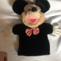 Applause Black The Walt Disney Mickey Mouse Plush Small Muppet