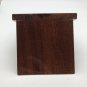 Handmade INLAID WOOD FLORAL INLAY BOOK END LAMINATE HINGED