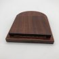 Handmade INLAID WOOD FLORAL INLAY BOOK END LAMINATE HINGED