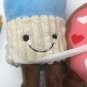 Frankford Donut Let Me Go Plush Toy Milk Cup and Donut 9&acirc;�� CLEAN