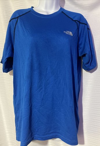 The North Face Men's S/P Running shirt Flash Dry Royal Blue