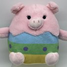 KELLYTOY ORIGINAL 2022 Pink Pig Easter 10” Plush Stuffed Animal