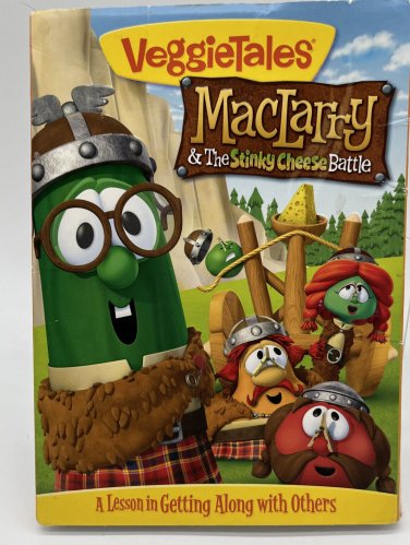 VeggieTales MacLarry & The Stinky Cheese Battle DVD 2013
