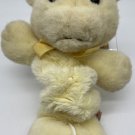 Dakin Musical Yellow Plush Cow Musical Pull Toy Twinkle Lullaby Baby Song 1993