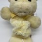 Dakin Musical Yellow Plush Cow Musical Pull Toy Twinkle Lullaby Baby Song 1993