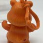 Just Play Along Care Bears Friend Bear Clip on Poseable Figure 2003 VTG 3.25&acirc;��