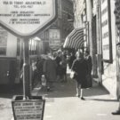Photograph B&W Photo Rome ITALY Street Scene University Signs City Bus 3”x 4”