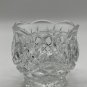 Clear Crystal Ind. Fan & Diamond Design Carolyn Style Candle Holder 3&acirc;��