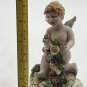 Vintage Bisque Cherub Angel Floral Garden Figurine: Brinnâs, Pittsburgh, PA