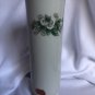 Lefton Happy Anniversary Bud Vase 6 1/4" With Sticker Gold Trim 1761