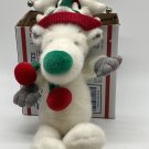 Applause Snobell White Reindeer 16” Plush Christmas