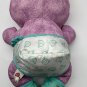 Jakks Pacific Doodle Bear 16.5&acirc;�� Plush Purple With Diaper 2006